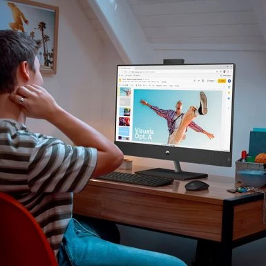 HP - Pavilion 27" Full HD Touch-Screen All-in-One - Intel Core I7 - 16GB Memory - 1TB SSD - Sparkling Black - Image 11