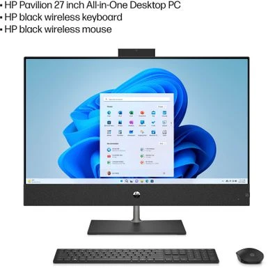 HP - Pavilion 27" Full HD Touch-Screen All-in-One - Intel Core I7 - 16GB Memory - 1TB SSD - Sparkling Black - Image 5