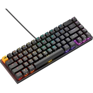 Glorious - GMMK 2 Prebuilt 65% Compact Wired Mechanical Linear Switch Gaming Keyboard With Hotswappable Switches - Black - Image 2