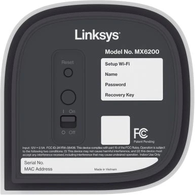 Linksys - Velop Pro 6E AXE5400 Tri-Band Mesh Wi-Fi 6E System - White - Image 4