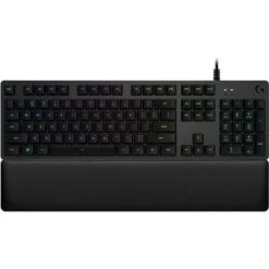 Logitech G G513 Lightsync RGB Mechanical Gaming Keyboard, GX Red Linear Switches