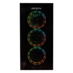 Periphio Green Gaming PC Computer, Ultra-Fast Intel Core I5 6500, Integrated HD 530 Graphics, 16GB DDR4 RAM, 240GB SSD + 1TB HDD, Windows 10 Home, WIFI, IGPU Gaming