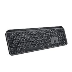 Logitech MX Keys S Wireless Keyboard, Low Profile, Fluid Precise Quiet Typing, Programmable Keys, Backlighting, Bluetooth, USB C Rechargeable, For Windows PC, Linux, Chrome, Mac - Graphite
