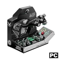 Thrustmaster Viper TQS Mission Pack: Metal Throttle Quadrant System, Throttle And Control Panel Included, 64 Action Buttons, 6 Axes, Licensed By The U.S. Air Force (PC)