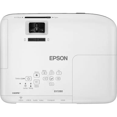 Epson® Epson - Pro EX7280 3LCD WXGA Projector With Built-in Speaker - White - Image 5