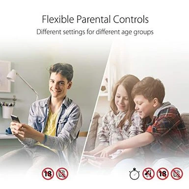 ASUS WiFi 6 Router (RT-AX68U) - Dual Band Gigabit Wireless Router, 3x3 Support, Gaming & Streaming, AiMesh Compatible, Free Lifetime Internet Security, Parental Control, MU-MIMO, OFDMA - Image 4