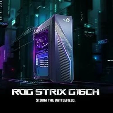 ASUS ROG G16CH (2023) Gaming Desktop PC, 13th Gen Intel Core I7-13700F, NVIDIA GeForce RTX 4070, 1TB NVMe PCIe SSD, 16GB DDR4 RAM, Windows 11, G16CH-DB774,Grey - Image 8