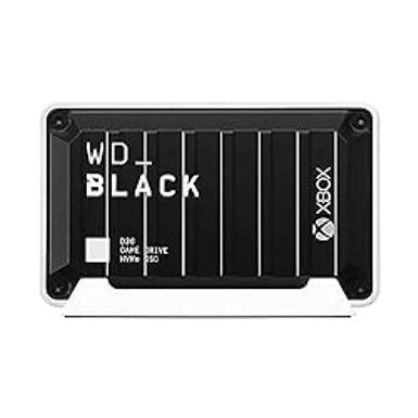 WD_BLACK 2TB D30 Game SSD - Portable External Drive, Compatible With Xbox And PC, Up To 900MB/s - WDBAMF0020BBW-WESN