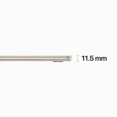 Apple - MacBook Air 15" Laptop - M2 Chip - 8GB Memory - 256GB SSD (Latest Model) - Starlight - Image 8