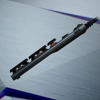 Logitech - G815 LIGHTSYNC Full-size Wired Mechanical GL Clicky Switch Gaming Keyboard With RGB Backlighting - Carbon - Image 2