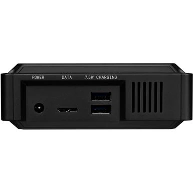 WD - BLACK D10 8TB External USB 3.2 Gen 1 Portable Hard Drive - Black - Image 12