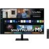 Samsung - M50B 32" LED FHD Smart Monitor With Streaming TV - Black