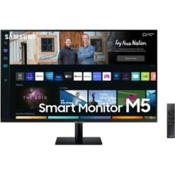 Samsung - M50B 32" LED FHD Smart Monitor With Streaming TV - Black