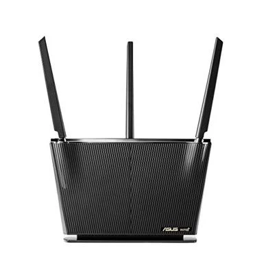 ASUS WiFi 6 Router (RT-AX68U) - Dual Band Gigabit Wireless Router, 3x3 Support, Gaming & Streaming, AiMesh Compatible, Free Lifetime Internet Security, Parental Control, MU-MIMO, OFDMA