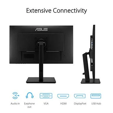 ASUS VA27DQSB 27" 16:9 Full HD IPS WLED LCD Monitor, Built-In Speakers - Image 7