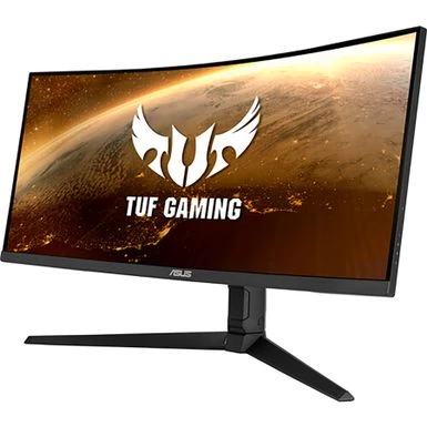 ASUS - TUF Gaming 34"LCD Curved WQHD FreeSync Monitor (2 X HDMI 2.0 Input, 2 X DisplayPort 1.4 Input, 1 X USB Type-B Input) - Image 3