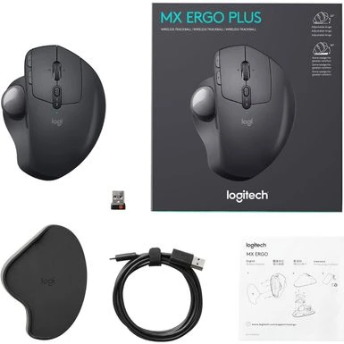 Logitech MX ERGO Plus Wireless Trackball Mouse - Image 9
