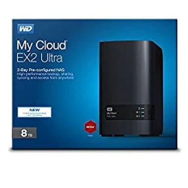 WD 8TB My Cloud EX2 Ultra Network Attached Storage - NAS - WDBVBZ0080JCH-NESN 8TB - Image 4