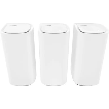 Linksys - Velop Pro 6E AXE5400 Tri-Band Mesh Wi-Fi 6E System - White