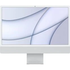 Apple IMac 24" With Retina 4.5K Display, M1 Chip With 8-Core CPU And 8-Core GPU, 8GB Memory, 512GB SSD, Gigabit Ethernet, Silver, Mid 2021