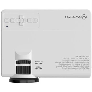 Vankyo - Leisure 3 Mini Projector - White - Image 4