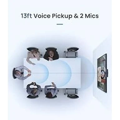 Enther&MAXHUB Intelligent 180 Panoramic 4K Huddle Room Video Camera - Inclusive Video Conferencing Camera With Full Room Coverage - Easy To Set Up Wide Angle Webcam For Business & Distance Learning - Image 5