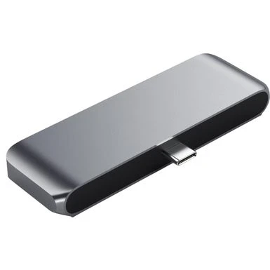 Satechi Aluminum USB Type-C Mobile Pro Hub, Space Gray - Image 2