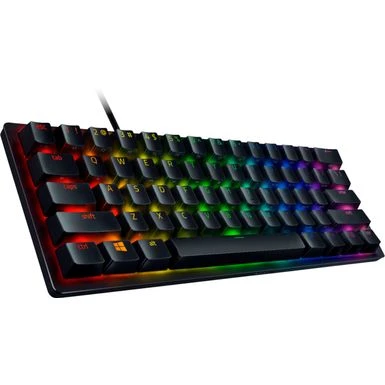 Razer - Huntsman Mini 60% Wired Optical Clicky Switch Gaming Keyboard With Chroma RGB Backlighting - Black - Image 9